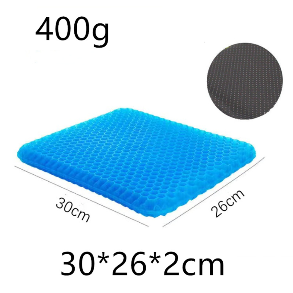 SitzGel™ – Ergonomisches Gel-Sitzkissen für Rücken- & Steißbeinentlastung