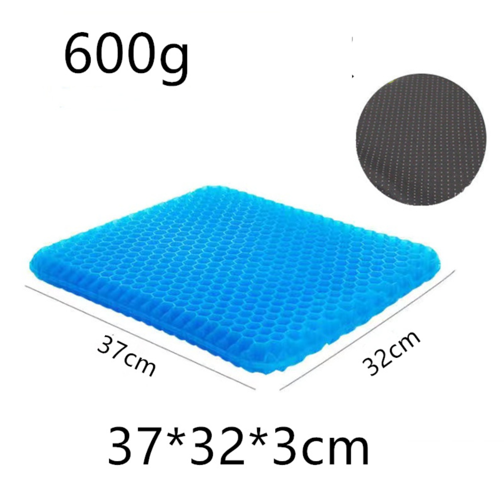 SitzGel™ – Ergonomisches Gel-Sitzkissen für Rücken- & Steißbeinentlastung