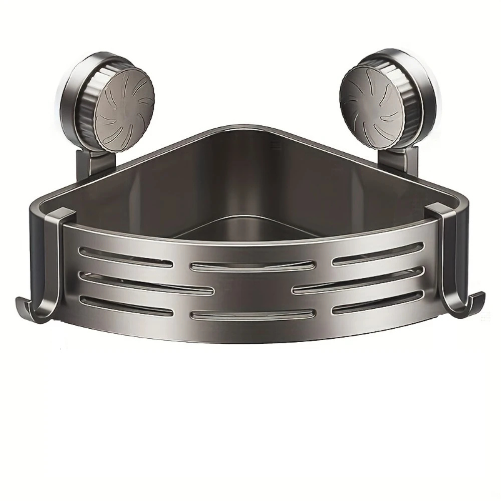 CornerGrip™ Eckregal mit Saugnapf fürs Badezimmer ohne Bohren