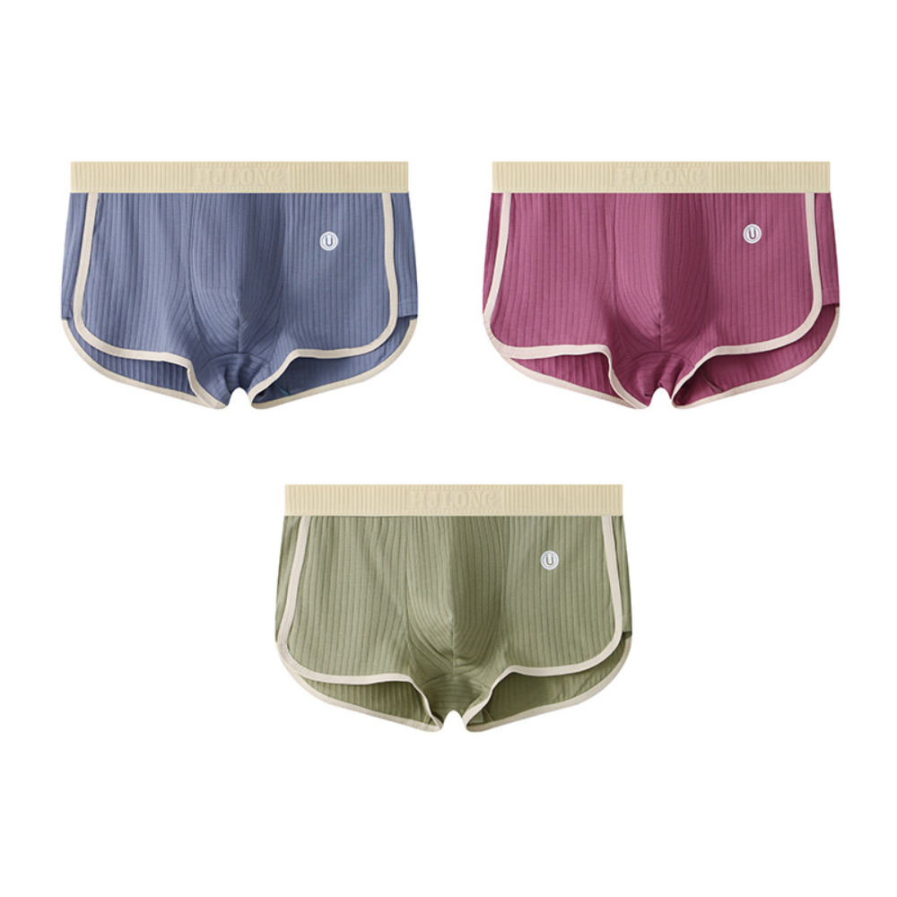 BioSoft™ Herren-Boxer – 3er Set aus Bio-Baumwolle