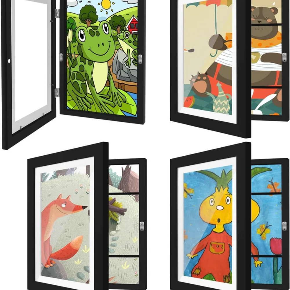 KreativRahmen™ – Kinder Kunst & Foto Rahmen