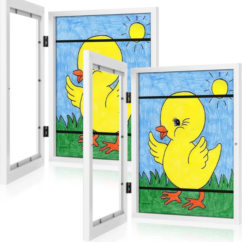 KreativRahmen™ – Kinder Kunst & Foto Rahmen