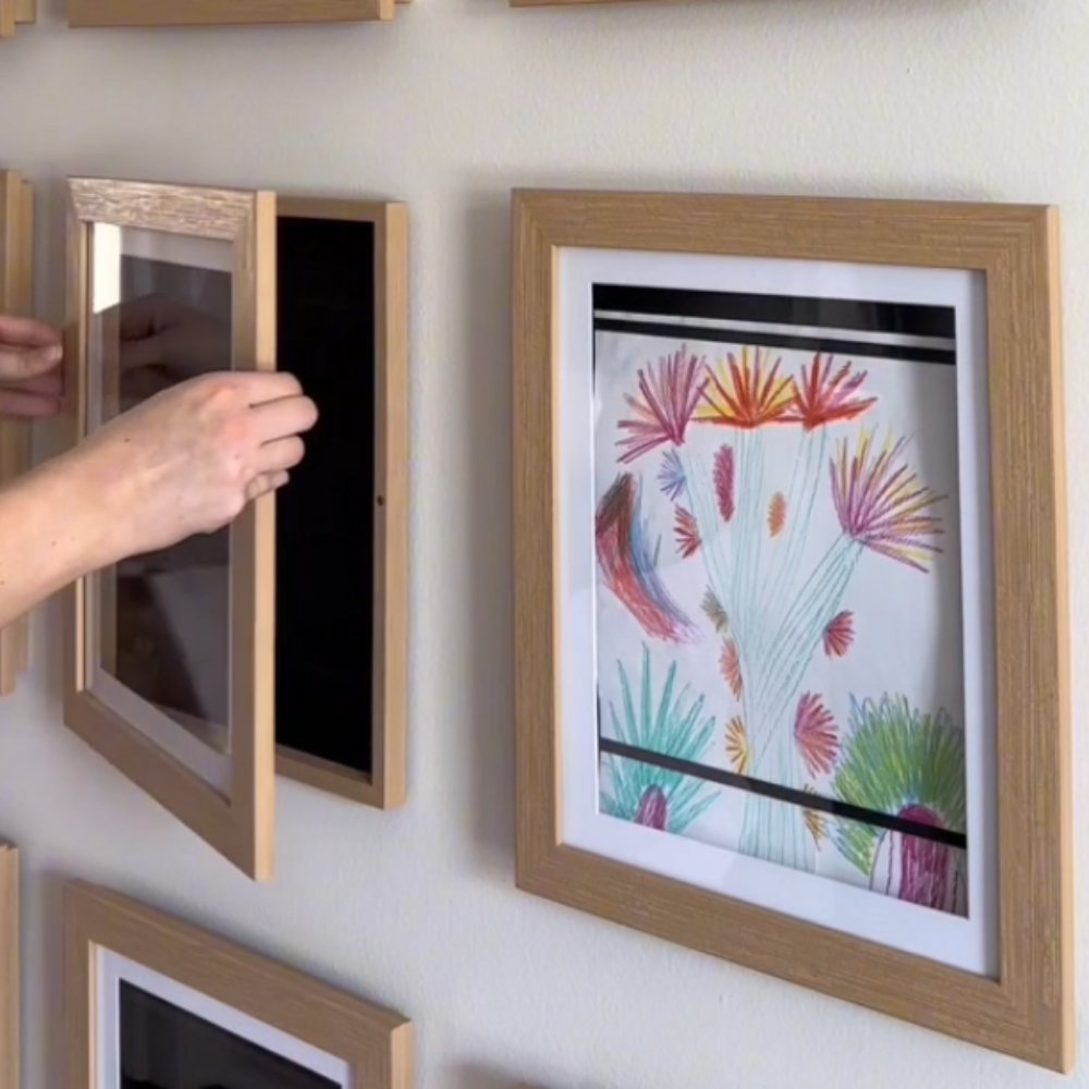 KreativRahmen™ – Kinder Kunst & Foto Rahmen