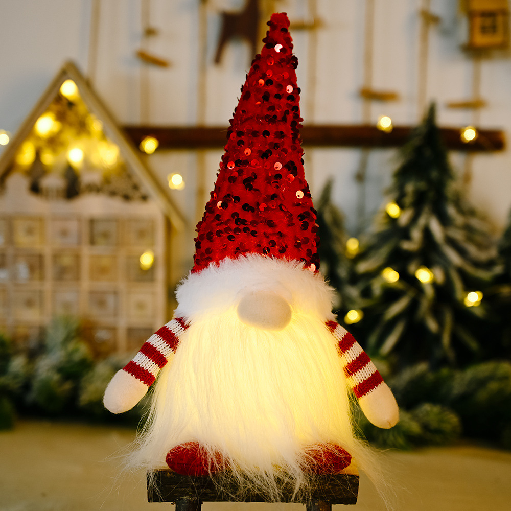 LeuchtGnom™ – Faceless Xmas Deko mit warmem Licht