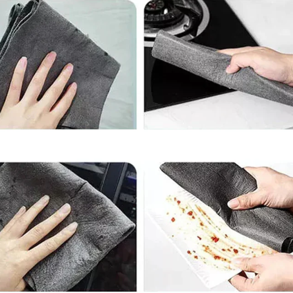 MagicWipe™ – Verdicktes Reinigungstuch für Küche, Bad & Auto