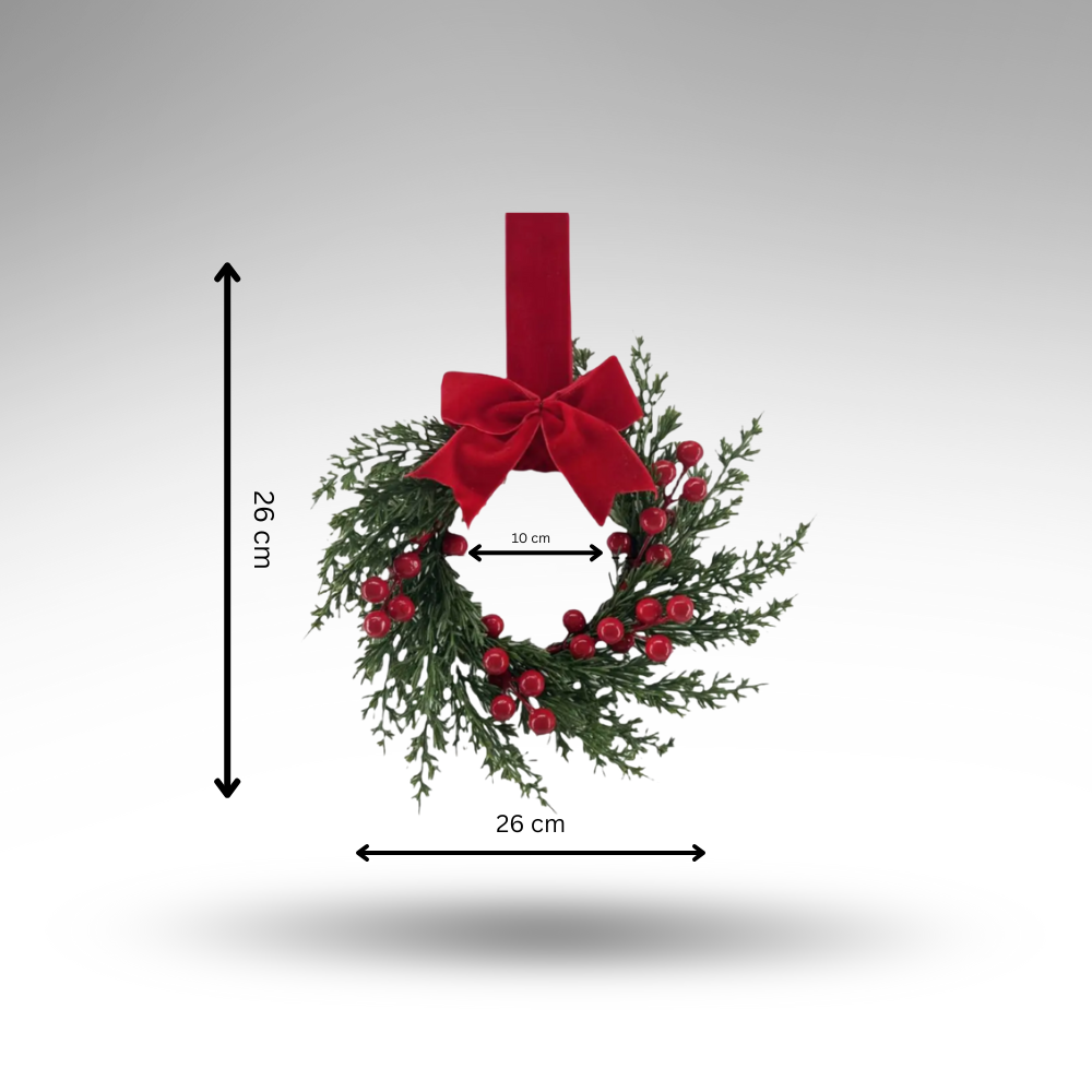MiniWreath™ Weihnachts-Kranz – Kompakt & Vielseitig