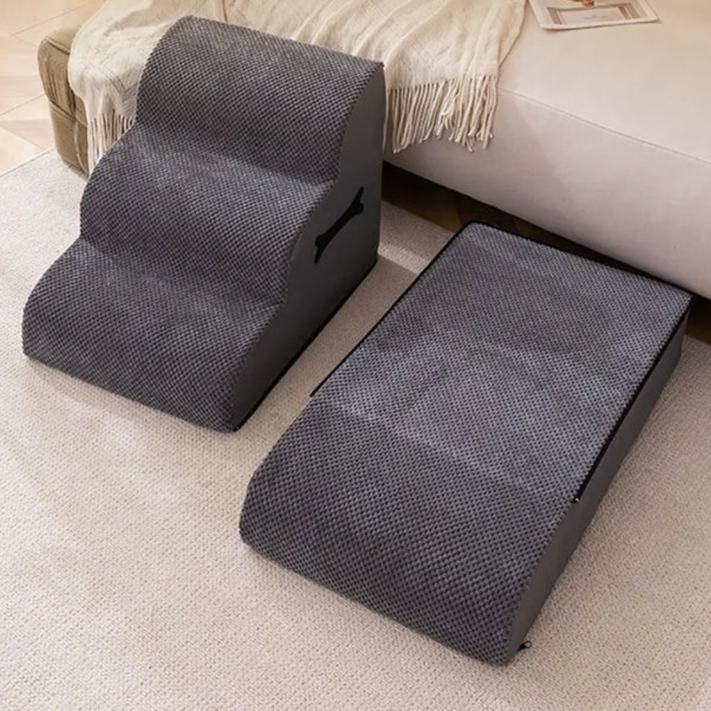 PawLift™ – Höhenverstellbare Haustier-Treppe für Kleine und Große Hunde & Katzen