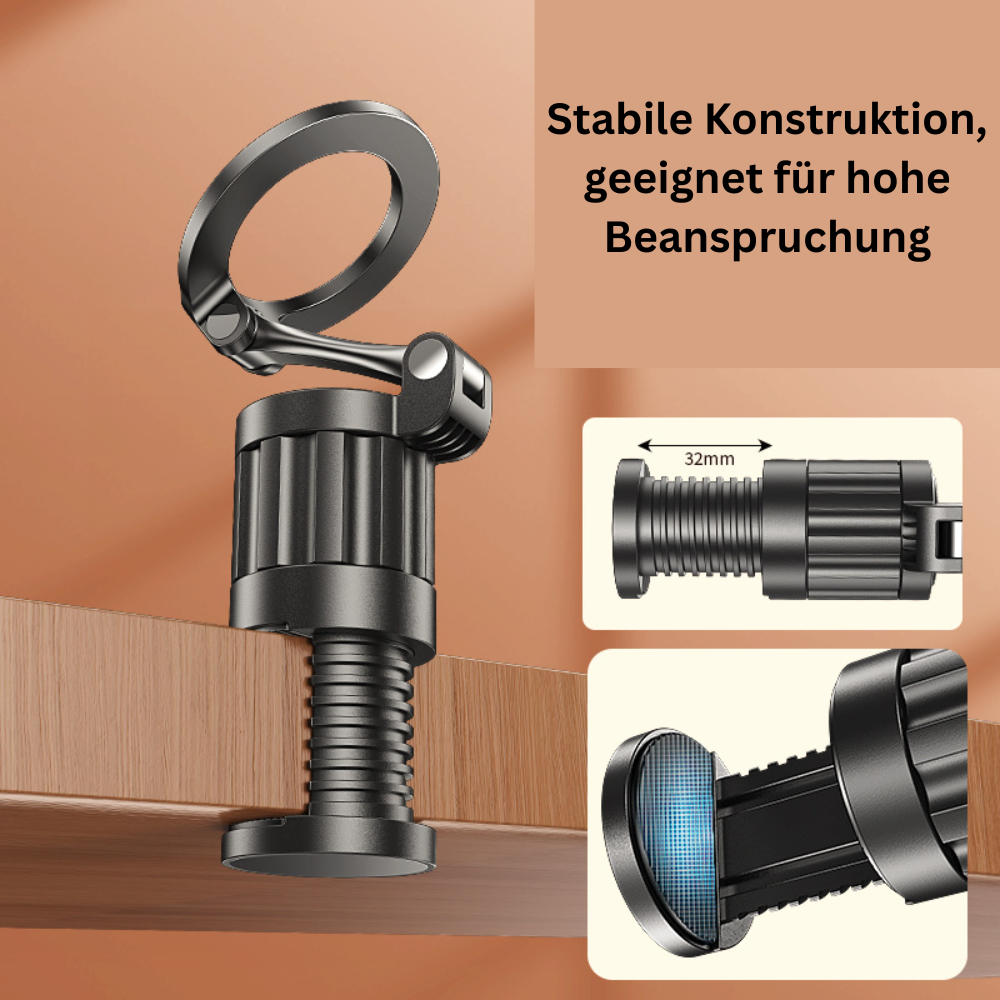 MagniFold™ – Magnetischer Reise-Handyständer mit Faltmechanismus & Premium Design