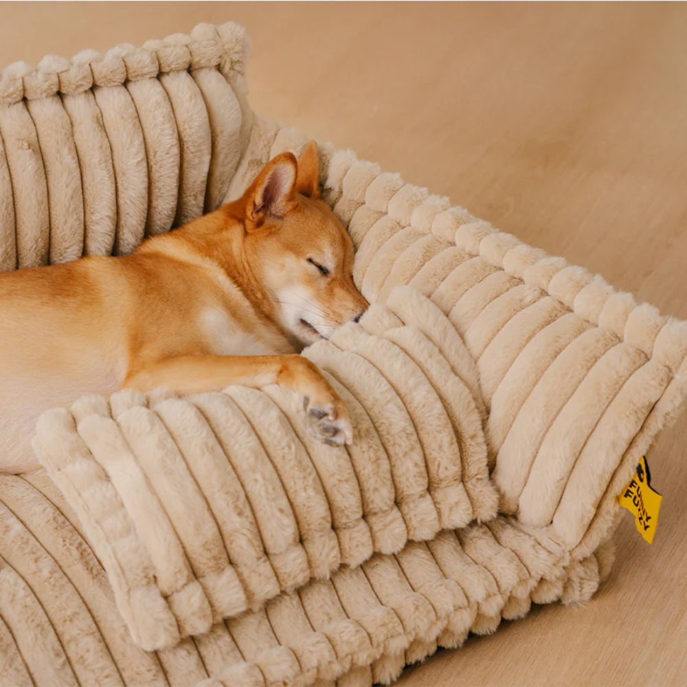 SnnozyDream™ – Großes Waschbares Flauschiges Orthopädisches Hundesofa-Bett