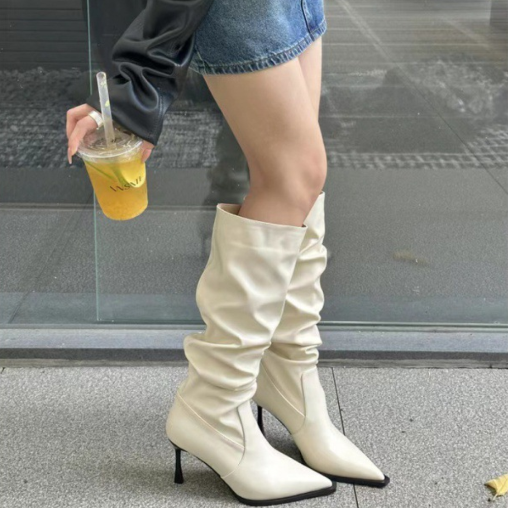 Sofia™ – Trendige Damen-Stiefel mit hohem Schaft