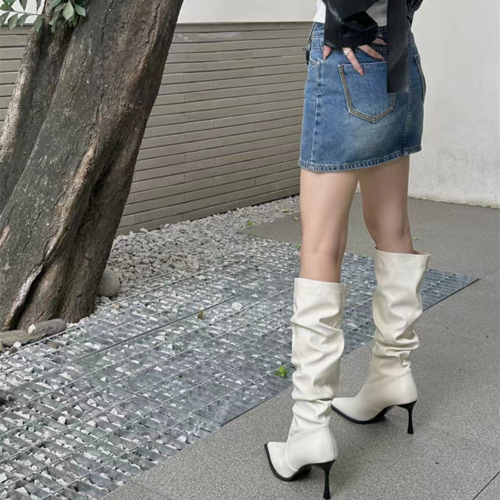 Sofia™ – Trendige Damen-Stiefel mit hohem Schaft