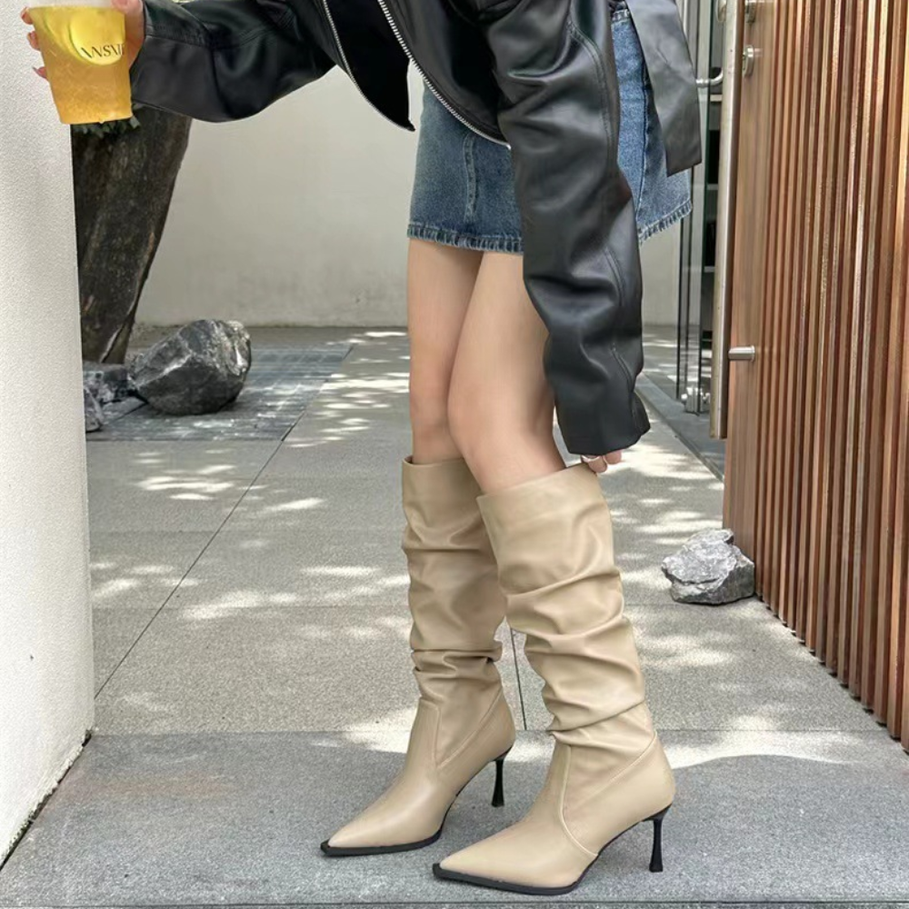 Sofia™ – Trendige Damen-Stiefel mit hohem Schaft