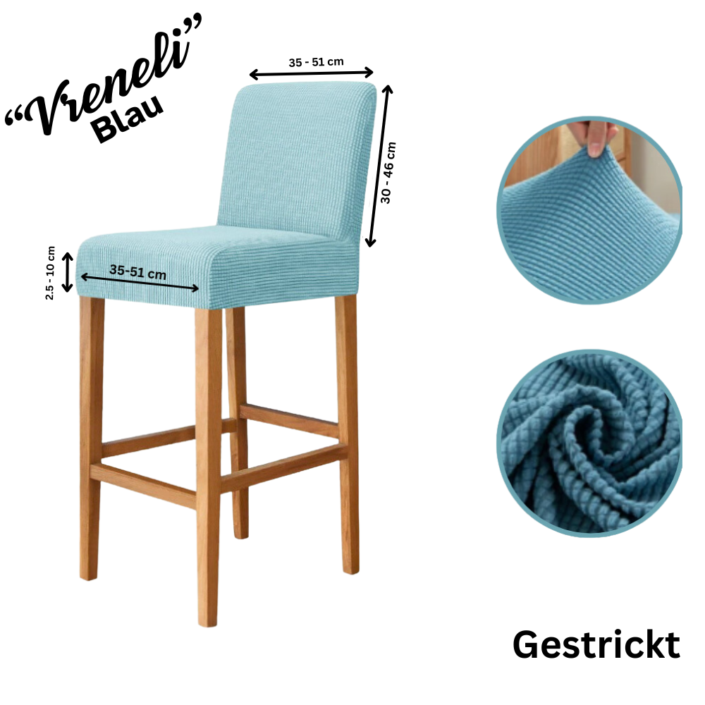 Barhocker-Bezüge "Vreneli"