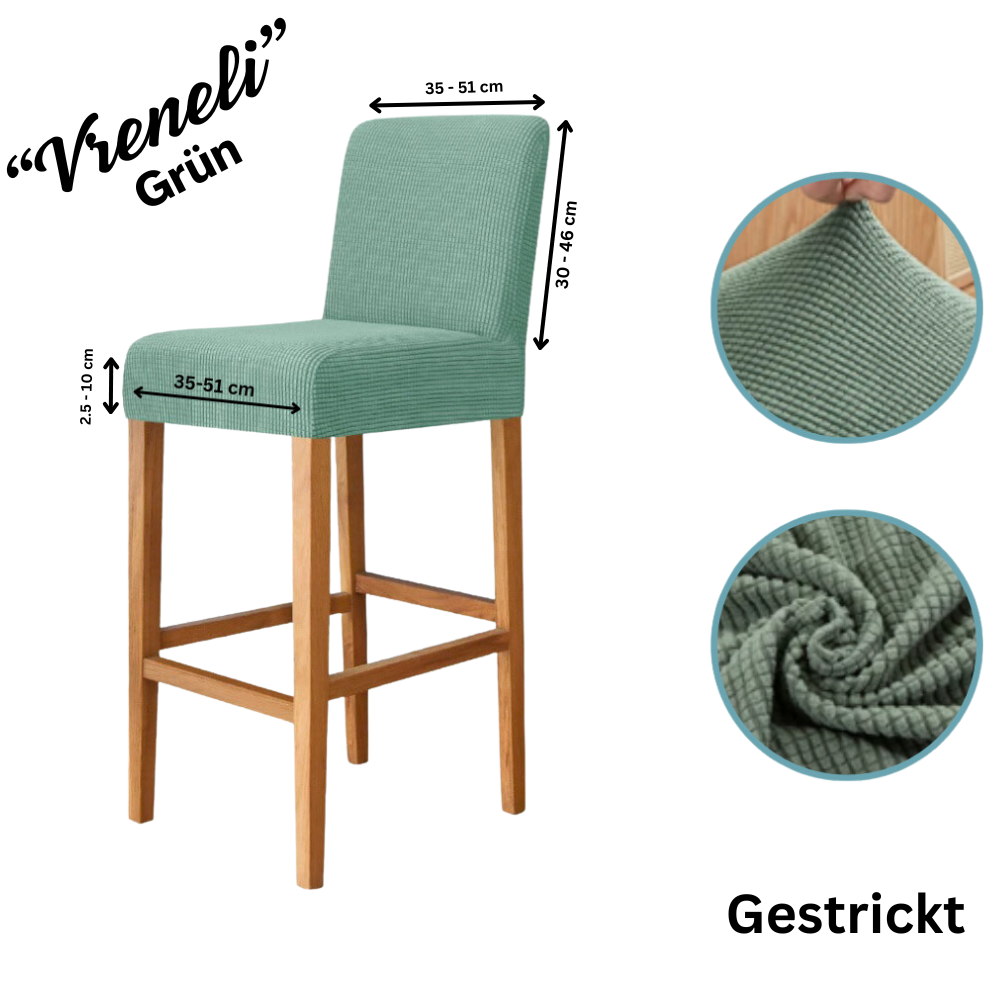 Barhocker-Bezüge "Vreneli"