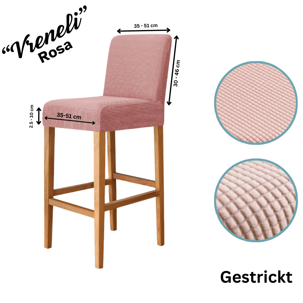 Barhocker-Bezüge "Vreneli"