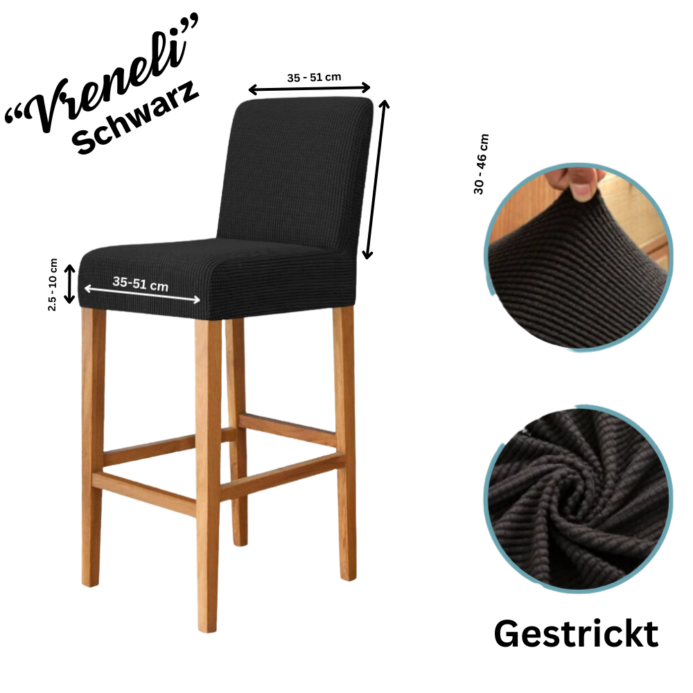 Barhocker-Bezüge "Vreneli"