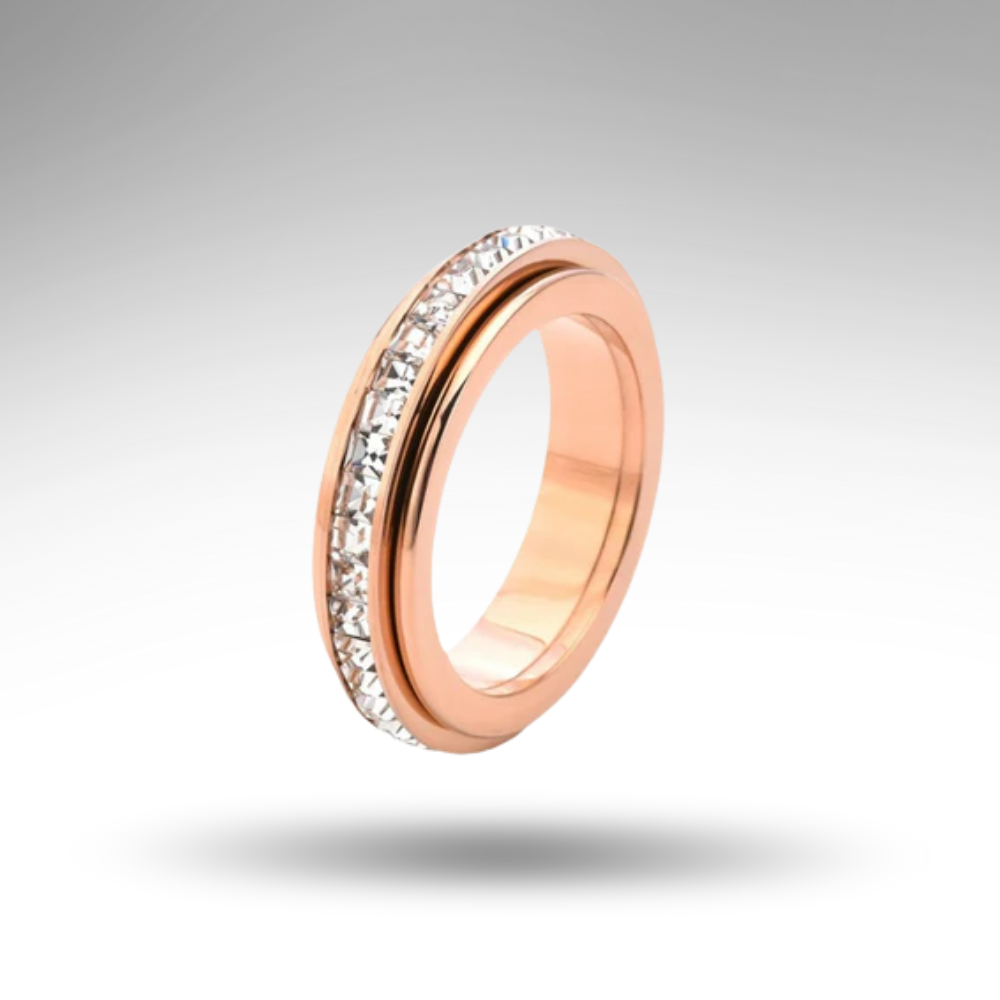 ZenVibe™ Anti-Stress-Ring – Eleganter Spinner & Mentale Balance
