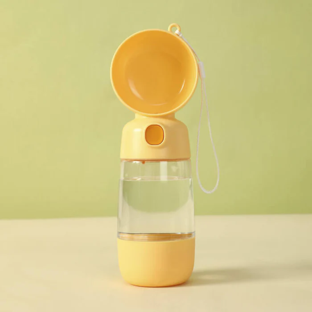 AquaPaw™ - 2-in-1 Outdoor Trinkflasche & Futternapf für Hunde und Katzen