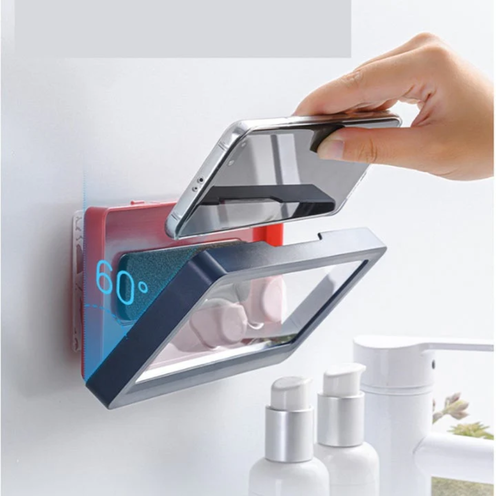 AquaView™ – Wasserdichte Handyhalterung für Dusche & Badwand