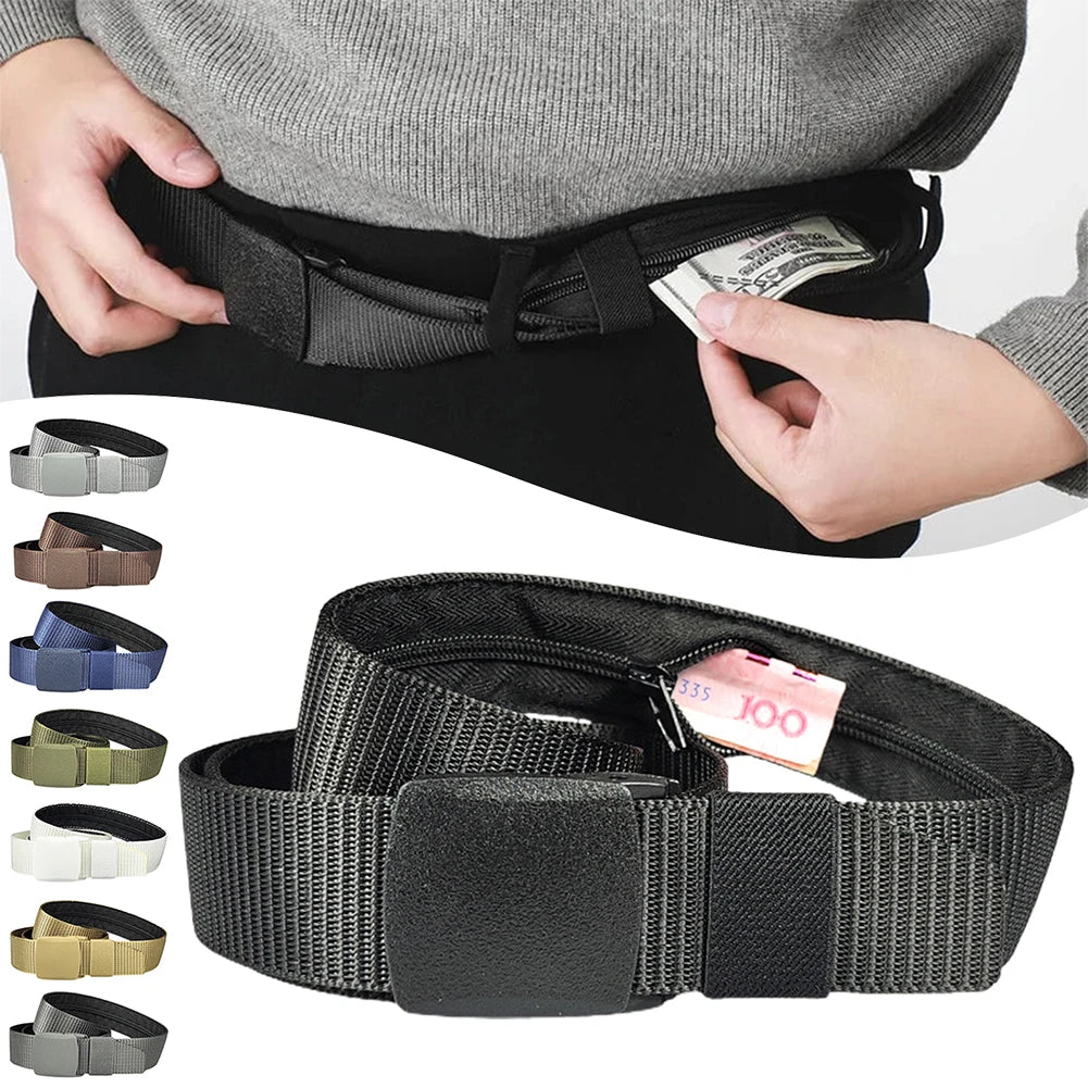 SafeBelt™ – Versteckter Reise-Geldgürtel für Bargeld, Karten & Dokumente