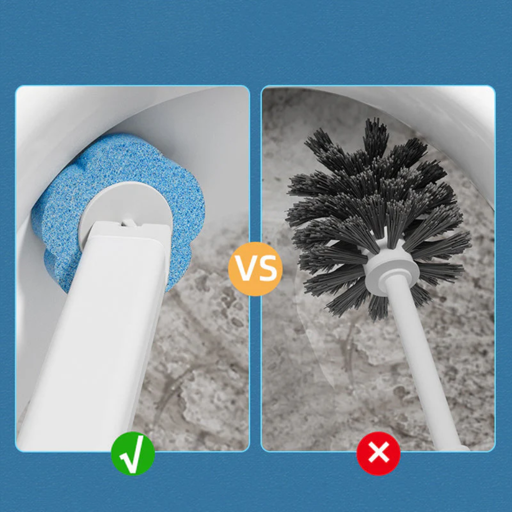 CleanDrop™ – Einweg-Toilettenreiniger mit Nachfüllkopf & Halterung