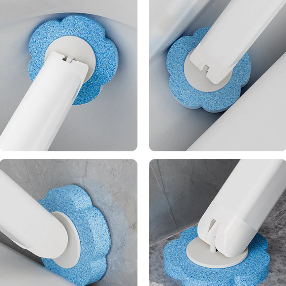 CleanDrop™ – Einweg-Toilettenreiniger mit Nachfüllkopf & Halterung