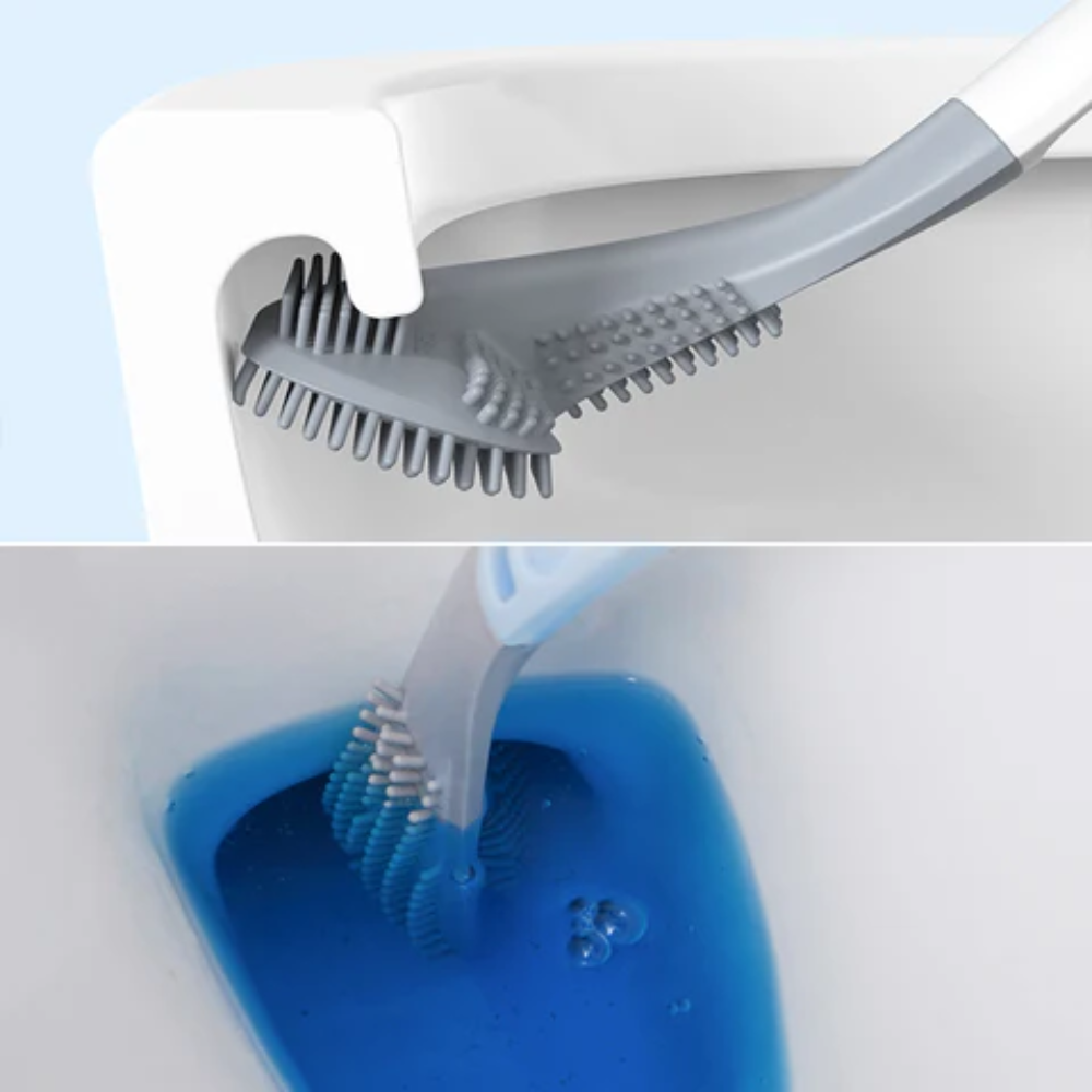 CleanReach™ – WC-Bürste mit langem Griff & Halter