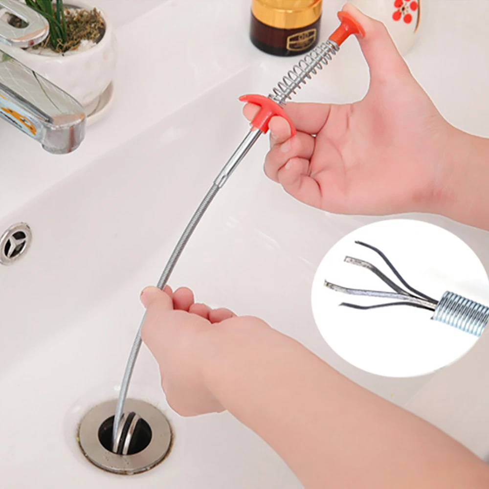 DrainHook™ – Flexible Abflussreinigungshaken für Küche & Bad