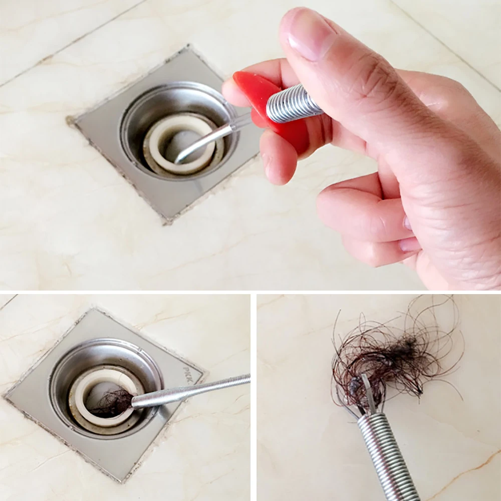 DrainHook™ – Flexible Abflussreinigungshaken für Küche & Bad