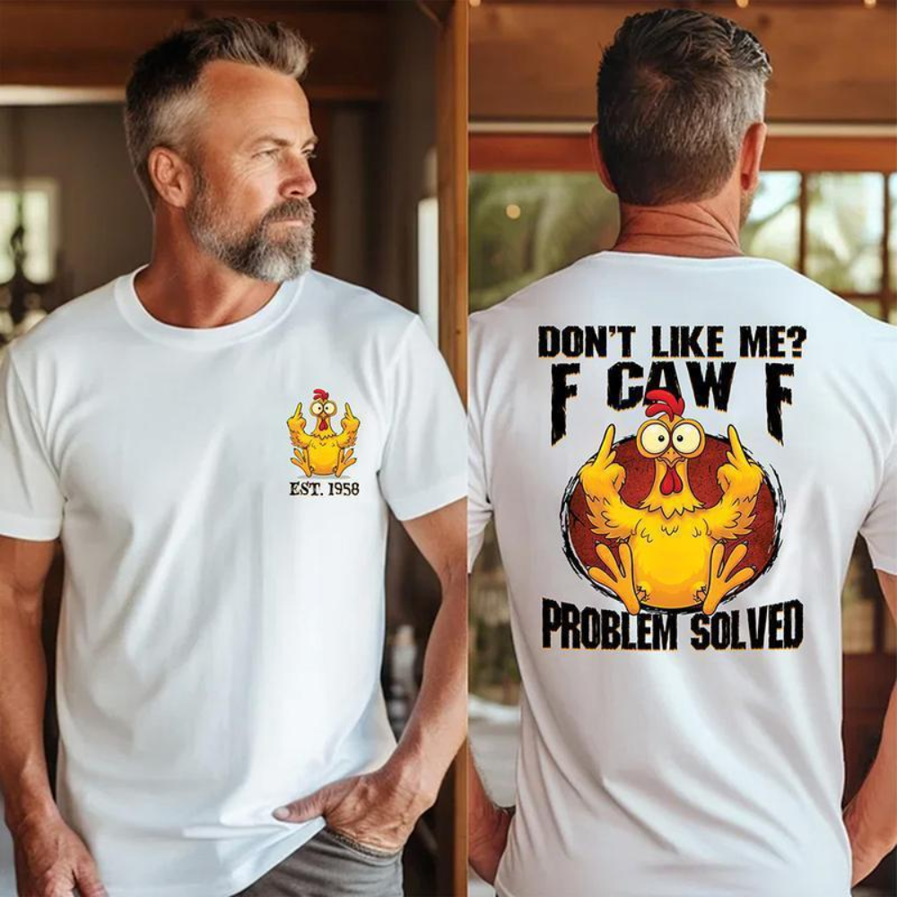 F-caw-f™ Hähnchen-Shirt – Statement & Komfort
