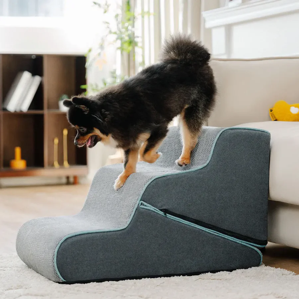 Furstep™ 2-in-1 Hundetreppe & Rampe – Weich & Faltbar