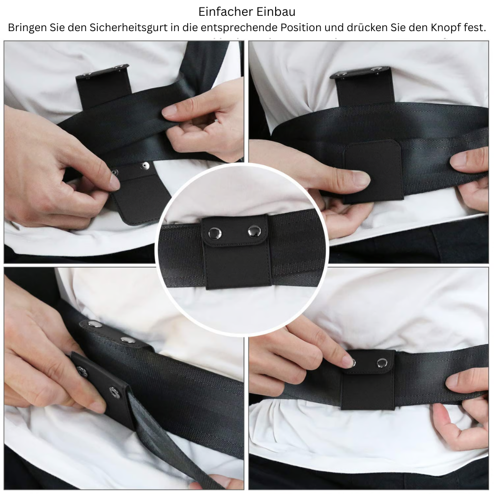BeltEase™ ComfortClip – Universaler Gurtversteller für mehr Fahrkomfort