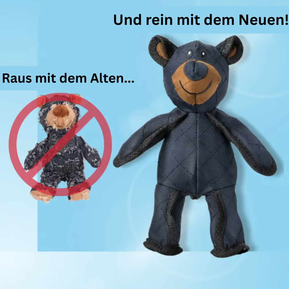 KauBär™ – Unzerstörbarer Spielkamerad für starke Kauer