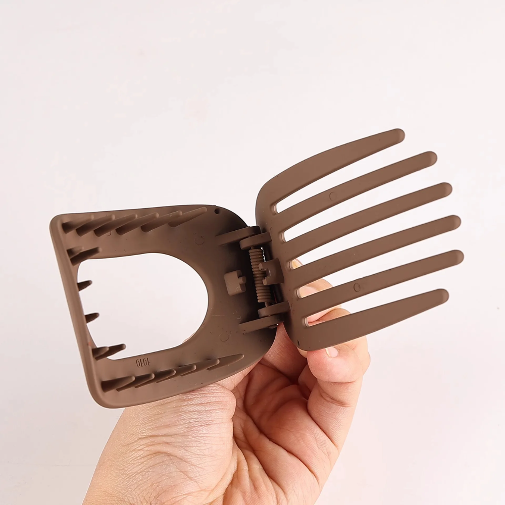GripClips™ – Flache Ellipsen-Haarclips mit starkem Halt, schlicht (5er-Set)