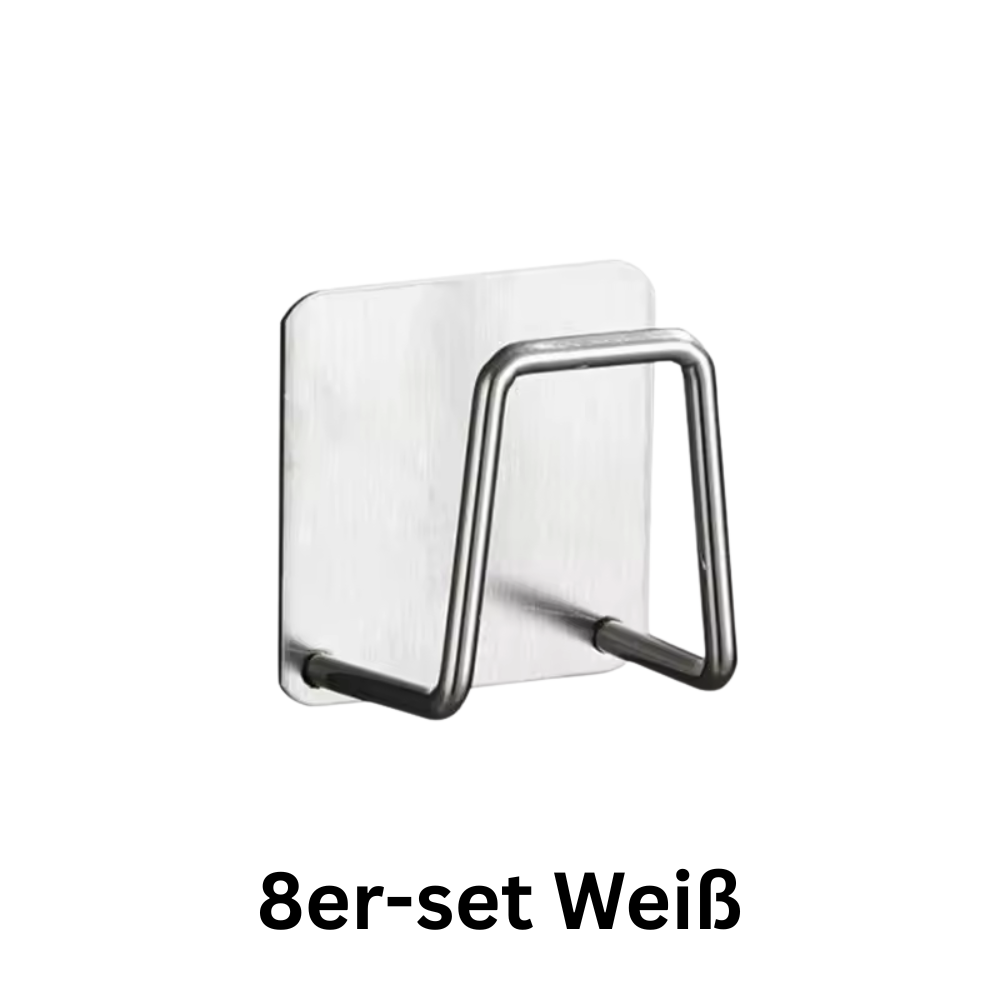 KlebeHaken™ 8er-Set – Starker Halt, überall einsetzbar