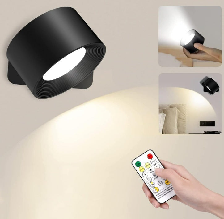 LUMION™ Aura – Runde LED-Touchlampe mit Fernbedienung