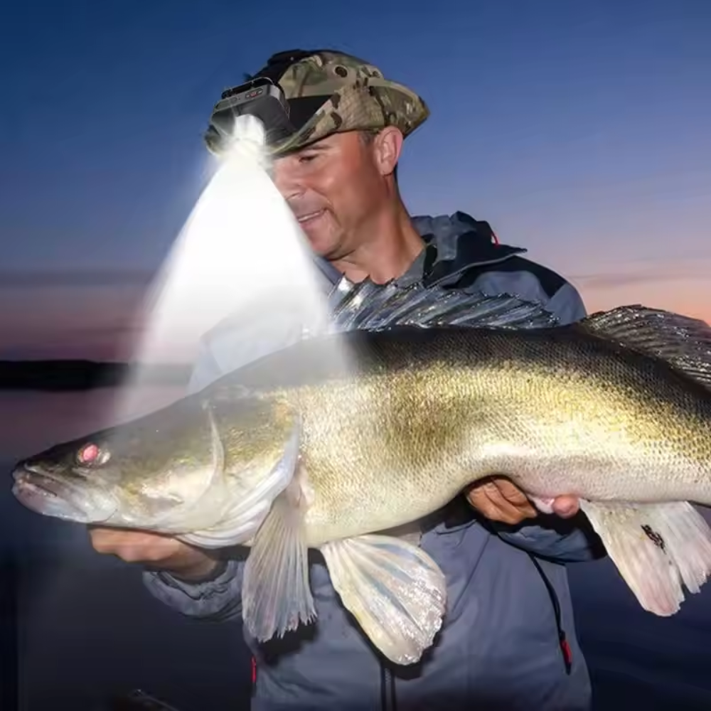 LaserBeam™ – Outdoor Stirnlampe mit Zoom & starker Leuchtkraft