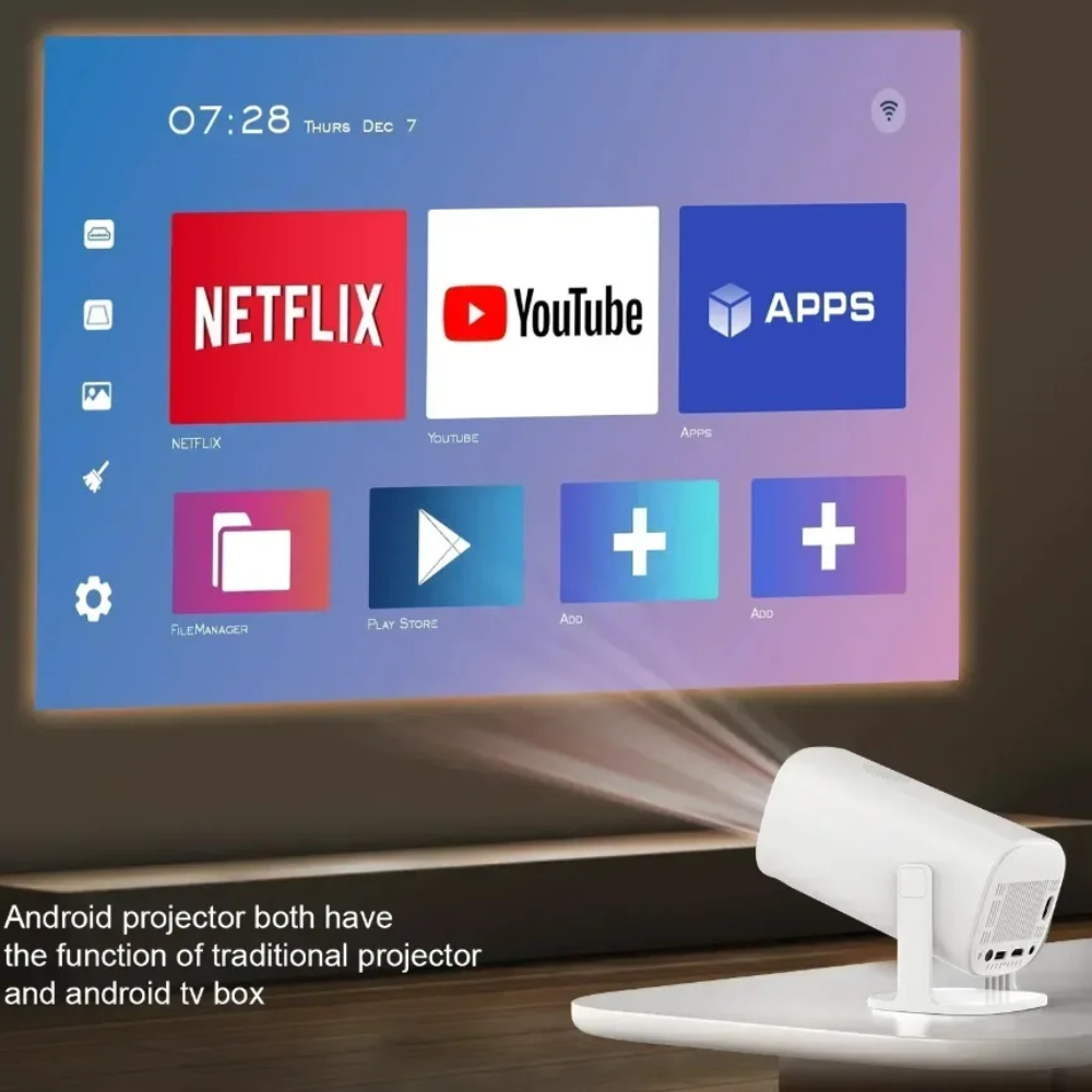 LumiCast™ – Tragbarer Mini-Projektor