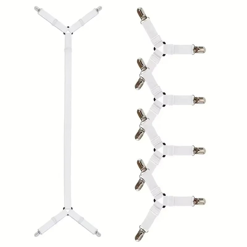 Verstellbare Bettlakenhalter Bänder (5 Stück)