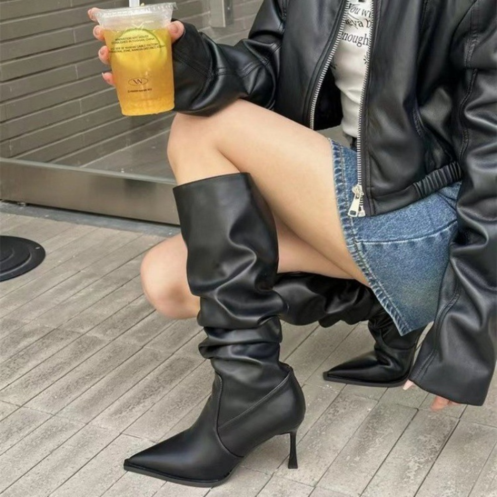Sofia™ – Trendige Damen-Stiefel mit hohem Schaft