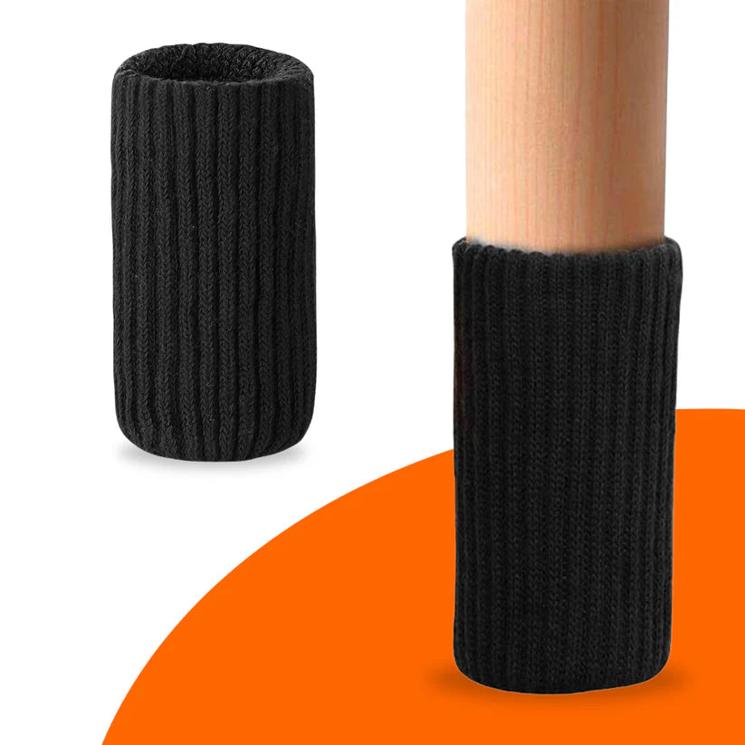 FlexiGleit™ SoftSock – Stuhlsocken für Bodenschutz (Satz von 24)