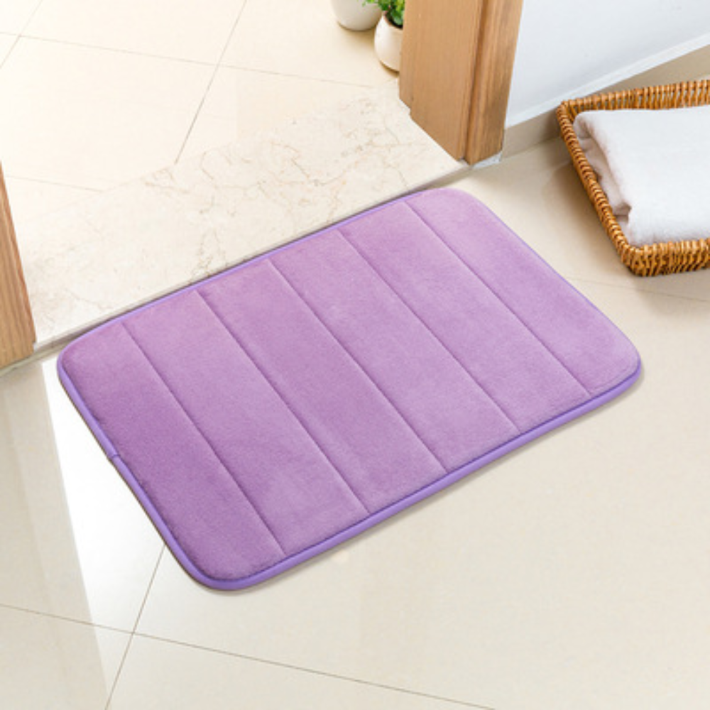 SoftStep™ – Memory-Foam Badematte mit Anti-Rutsch & Komfortpolster