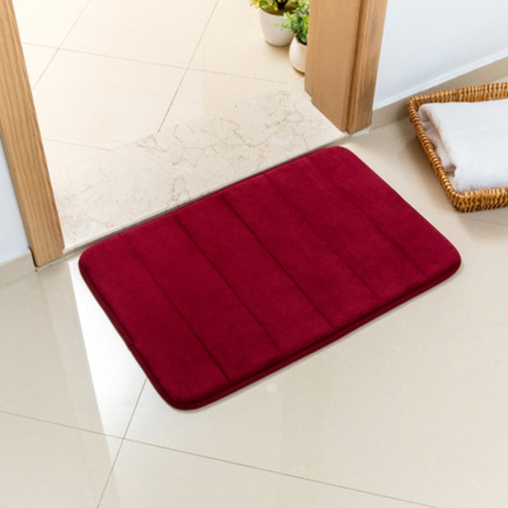 SoftStep™ – Memory-Foam Badematte mit Anti-Rutsch & Komfortpolster