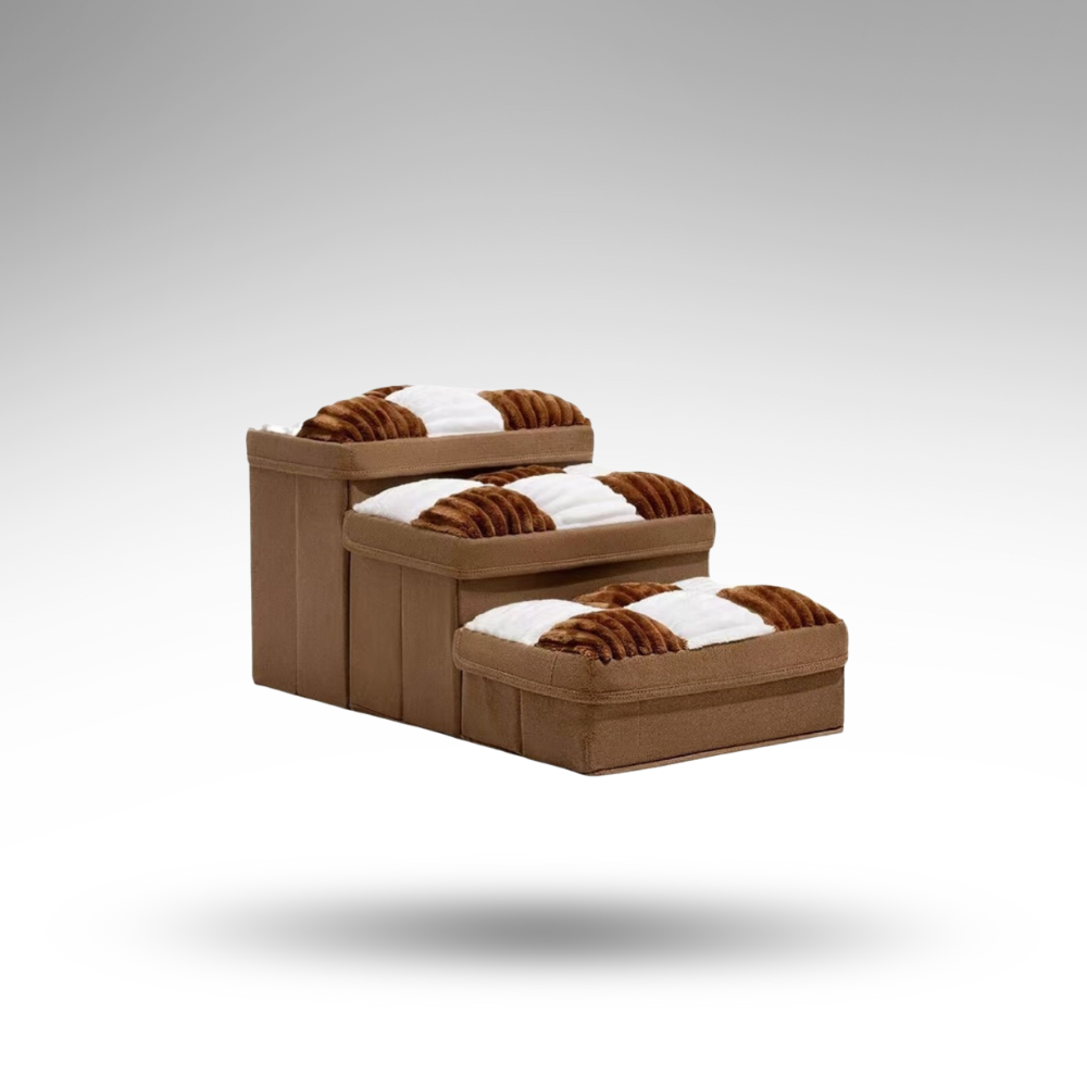 StashSteps™ Hunde-Treppe – Stauraum & Gelenkschutz