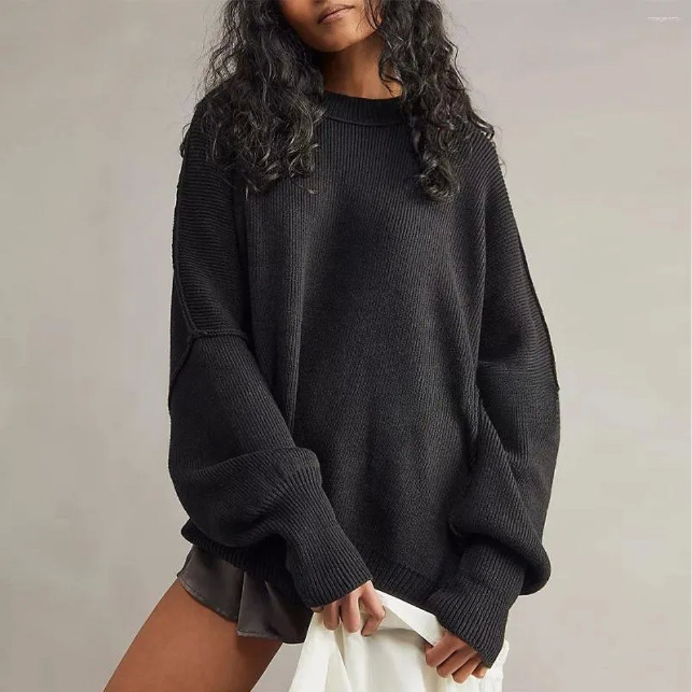 Veloura™ – Oversized Strick-Poncho