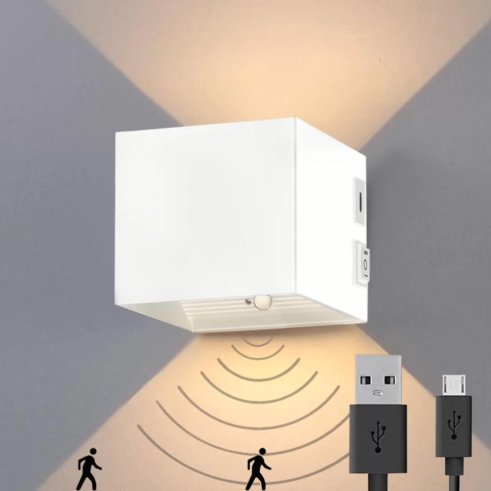 LUMION™ Halo – Dimmbares Nachtlicht mit Bewegungsmelder & USB-Aufladung
