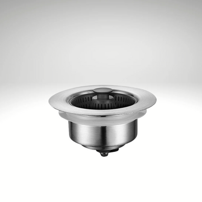 DrainGuard™ – Edelstahl-Spülsieb & Pop-Up Stöpsel