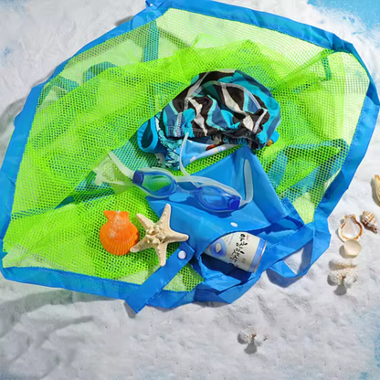 StrandFlex™ – Leichte & Waschbare Strandtasche mit Belüftungslöchern