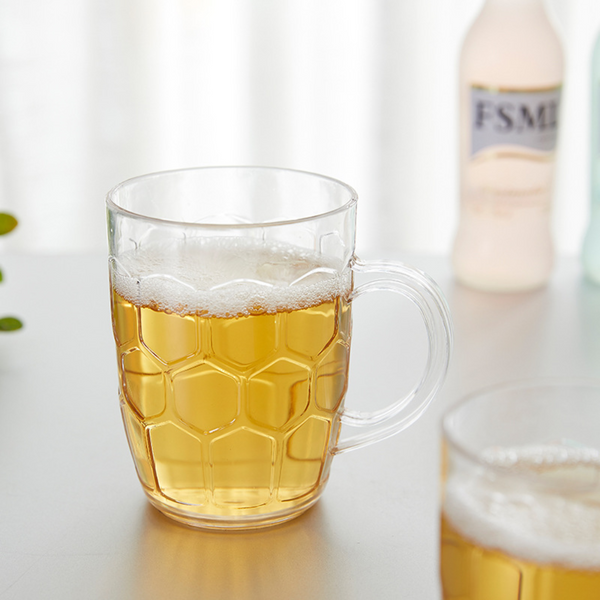 AcrylBierkrug™ 4er-Set (500 ml) – Bruchsicherer Genuss im Bierkrug-Stil
