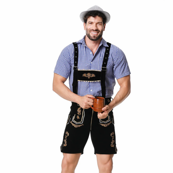 AlpenKönig™ – Klassische Herren-Lederhose fürs Fest